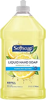 Softsoap Liquid Hand Soap Refill, Refreshing Citrus with Lemon Scent - 32 Fluid Ounce