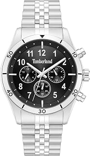 Timberland Ashmont Watch - Quartz Movement - Case Width: 44 mm - Stainless Steel - 5 ATM