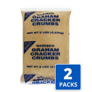 Graham Cracker Crumbs by NABISCO – 160 Ounce (Pack of 1), Model 00019320008269
