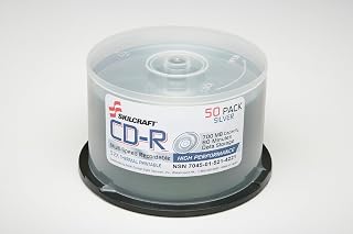 AbilityOne 7045015214221 - CD-R Compact Disc Recordable - 50 per Box - 50 Units