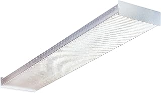Lithonia Lighting SB 232 120 GESB Wraparound 2-head Narrow Body, T8 Bulb, 120 Volts, 32 Watts, White
