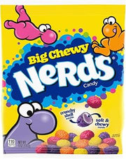 Nerds Big Chewy Candy, 6 Ounce, Pack of 8