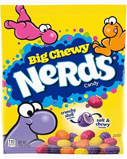 Nerds Big Chewy Candy, 6 Ounce, Pack of 8