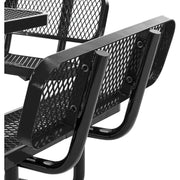 Global Industrial Black / Onesize / Industrial Picnic Tables