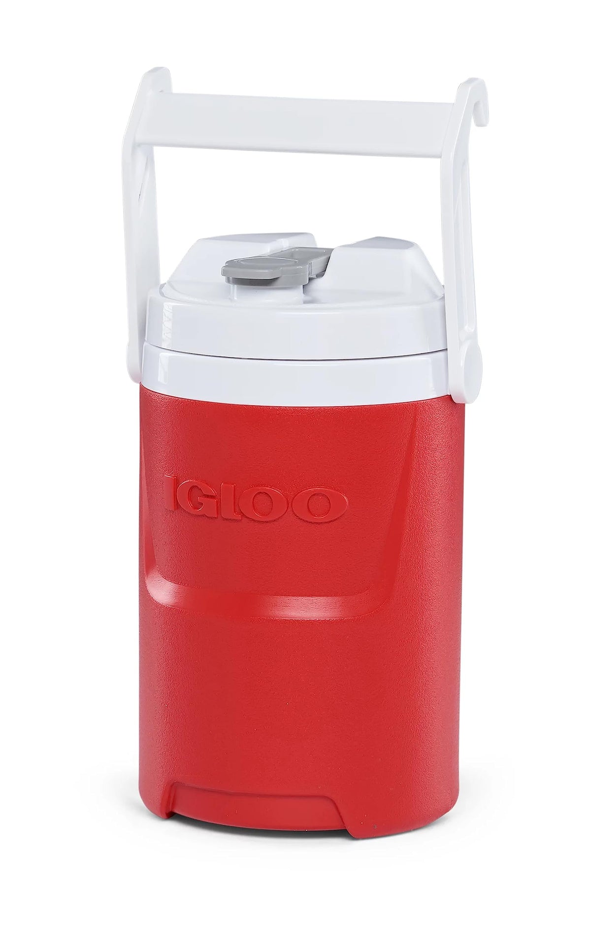 00031261 Laguna Sports Beverage Cooler Jug with Chain Link Fence Hooks by Igloo – 1/2 Gallon, 0.5 gallons, Plastic, Red
