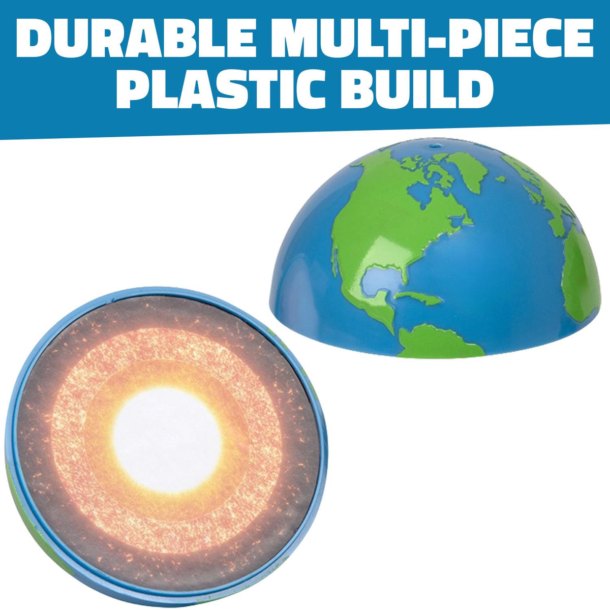 Augmented Reality Globe by Rhode Island Novelty – Plastic, Orignal Color, Pack of 12, Model AM-ARGLO