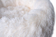 Cuddle Bed Model by Armarkat – Medium, Fabric, White, Model C70NBS-M