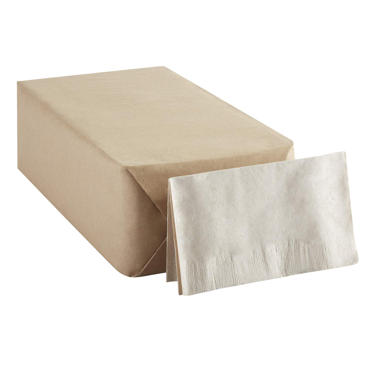GEORGIA-PACIFIC Dixie 1/8-Fold 2-Ply Dinner Napkin (Previously Preference) by GP PRO (Georgia-Pacific), Brown, 31437, 250 Nap