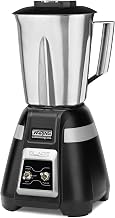 Waring Blade Blender with 48 oz Stainless Steel Jar & Toggle & Pulse | 1.5 Horsepower Motor, 2-Speed Toggle Controls with Pulse, 48 oz Stainless Steel Jar, for Bars & Restaurants, NSF Certified