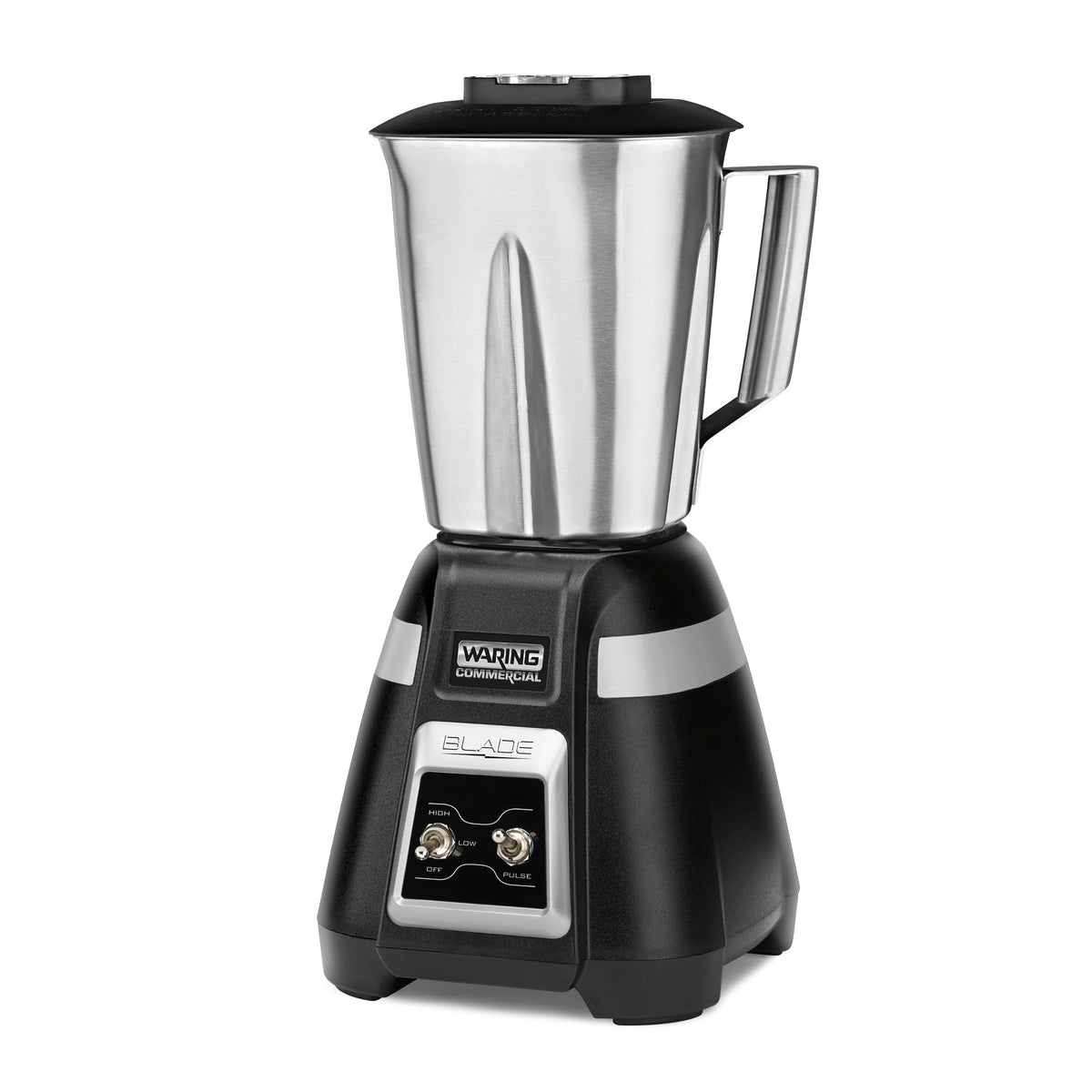 Waring Toggle Switch | Stainless Jar / 48 oz / Black Countertop Blenders