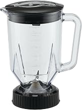 Waring Commercial CAC29 Complete Copolyester Container with Blade and Lid, 48-Ounce,Black