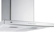 30 in. Convertible Wall Mount Range Hood in Stainless Steel with 2 Char by Summit Appliance – Stainless Steel, Model SEH4630SS