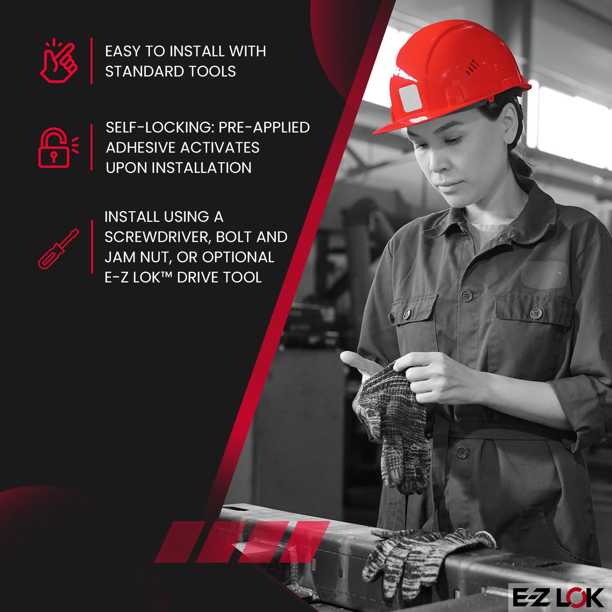 E-Z LOK 3/8"-16 IT, 9/16"-12 ET, 0.515" L / 5 / Pack of 5 Thread Locking Inserts