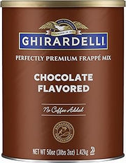 Ghirardelli Chocolate Frappe, Double Chocolate, 50-Ounce Can