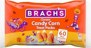 Brach's Classic Candy Corn Trick or Treat Packs, 60 Mini Pouches, Pack of 6