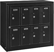 Global Industrial 8 Door Tablet & Cell Phone Charging Locker, Keyed Lock & Hasp and Master Door Open