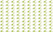 JT Eaton 1" Fumigation Clip, Neon Green, High-Vis, Case of 100