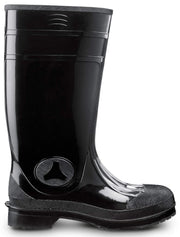 Unisex 16 Black Seward MaxTRAX Steel Toe WP SRO PVC Boot by SR Max – 11 Wide, Rubber, Black