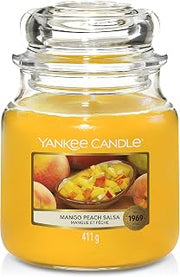 Yankee Candle jar Middle Mango Peach Salsa YSSMPS