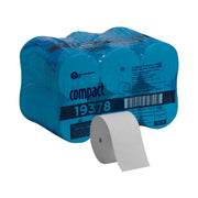 Georgia-Pacific Compact Coreless 2-Ply Recycled Toilet Paper by GP PRO (Georgia-Pacific), 19378, 1,500 Sheets Per Roll, 18 Ro