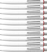Schneider Mechanical Ballpoint Pen K3 Red M Indelible Pack of 10