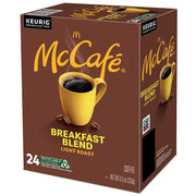 24328029 McCafe Breakfast Blend Coffee K-Cup Pods Light Roast – 24 Count (Pack of 1), coffee, Model 5000358127