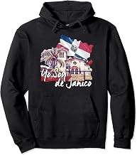 Yo soy de Janico, Dominican Flag, bandera dominicana Pullover Hoodie
