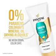 Pro-V Smooth & Sleek Duo Set Shampoo & Conditioner 12-12.6 Fl Oz by Pantene – 9.75 Fl Oz (Pack of 2), Pack of 2, Model 179795