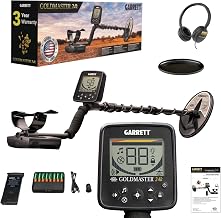 Garrett Metal Detectors Garrett Gold Metal Detector - Goldmaster 24k - High Frequency 48 kHz Metal Detector for Gold - Made in USA - Wired Headphones Included