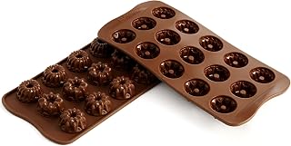 Silikomart Silicone Easy Chocolate Mold, Assorted, Fantasy