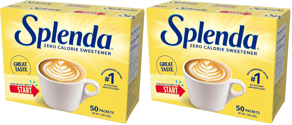 Zero Calorie Sweetener by SPLENDA – 0.04 Ounce (Pack of 100), Pack of 100, Model JJ-2030
