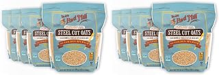 Bob's Red Mill Steel Cut Oats, 54oz (Pack of 8) - Non GMO, Whole Grain, Vegan, Kosher