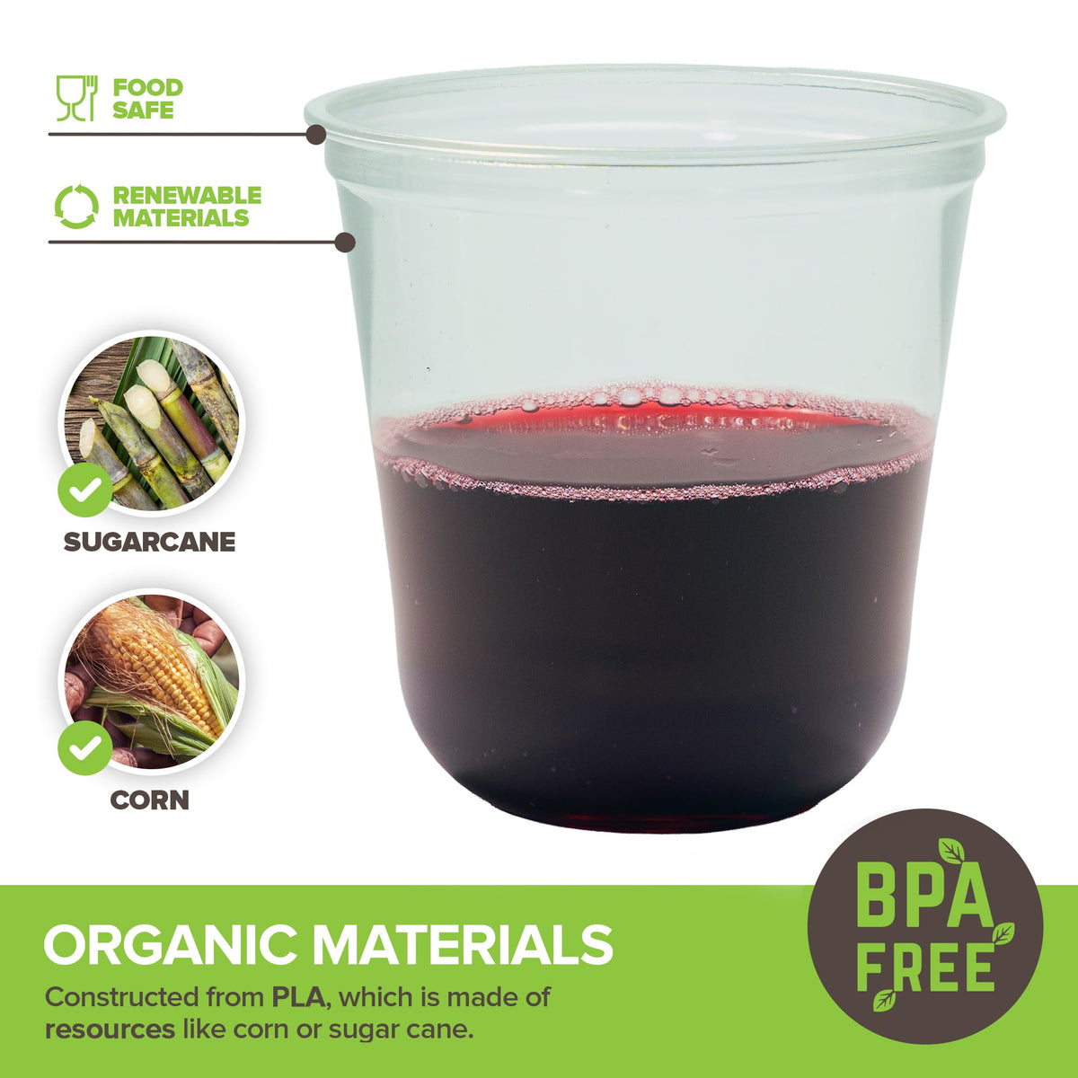 Stock Your Home 12oz / 50 / Clear Cups