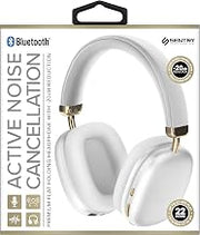 SENTRY BT Pro Sq Headset W/Active Noise Canceling Wh w Gold