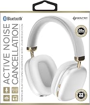 SENTRY BT Pro Sq Headset W/Active Noise Canceling Wh w Gold