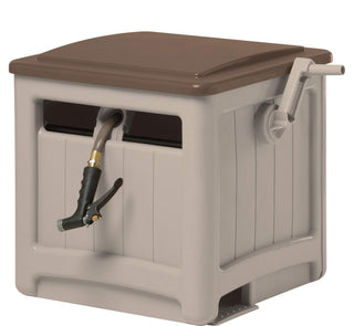 225 ft. Smart Trak Hose Hideaway with Crank Handle for Easy Winding by Suncast – 1, Metal, Beige, Model SMT200B