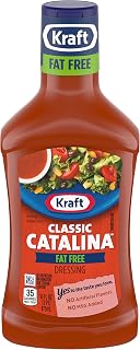 Kraft Classic Catalina Fat Free Salad Dressing (6 ct Pack, 16 fl oz Bottles)