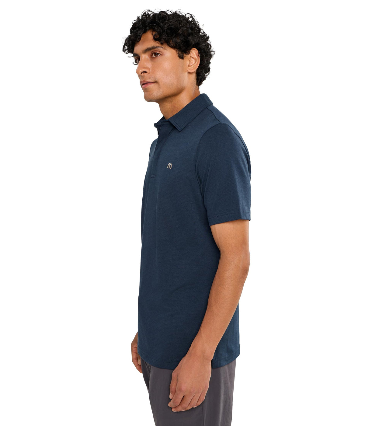 Heater Series Jersey Polo by TravisMathew – Total Eclipse, Model A47463