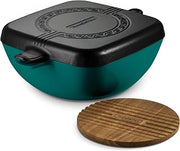 Tramontina Cultura 2-in-1 Enameled Cast Iron 6.5-Qt Dutch Oven and Griddle