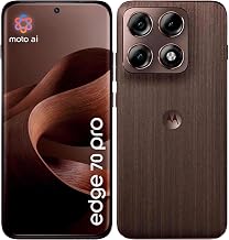 Motorola Edge 70 Pro Dual-SIM 512GB ROM + 12GB RAM (GSM Only | No CDMA) Factory Unlocked 5G Smartphone (Pantone Chicory Coffee) - International Version