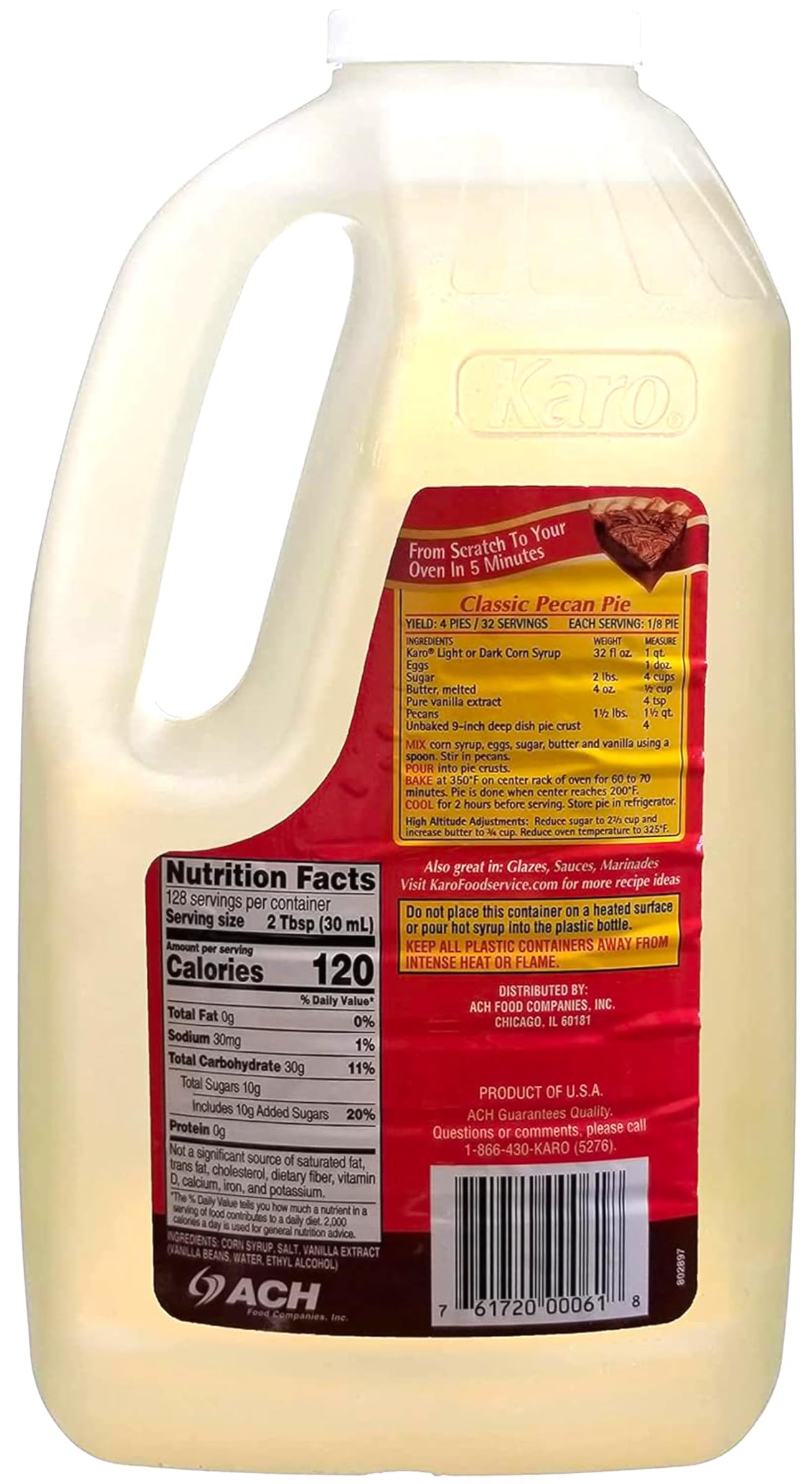 KARO 128 Fl Oz (Pack of 1) / 1 Simple Syrup