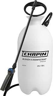 CHAPIN 22074 2-Gallon Bleach Pump Sprayer for Cleaning & Disinfecting