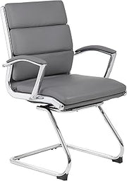 Boss Office Products (BOSXK Executive Guest Chair, Grey