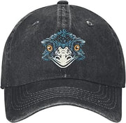Dad Hat,Big Daddy Emu,Classic Distressed Denim Hat Adjustable Casual Cap