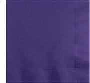 Creative Converting Touch of Color Beverage Napkin, 2-ply, Purple, 150 Napkins/Pack (DTC139371154BNP)