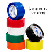 3 Inch x 55 Yards Orange Packing Tape by Tape Logic – 6 Pack, Polypropylene Tape,Acrylic Adhesive, Orange, Pack of 6, Model TLT90522O6PK
