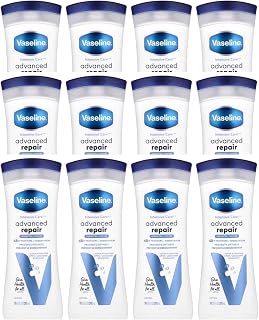 Vaseline Intensive Care Advanced Repair Lotion Fragrance-Free 10 oz (Pack of 12)