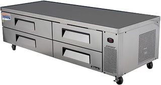 Turbo Air TCBE-82SDR 82" Refrigerated Chef Base