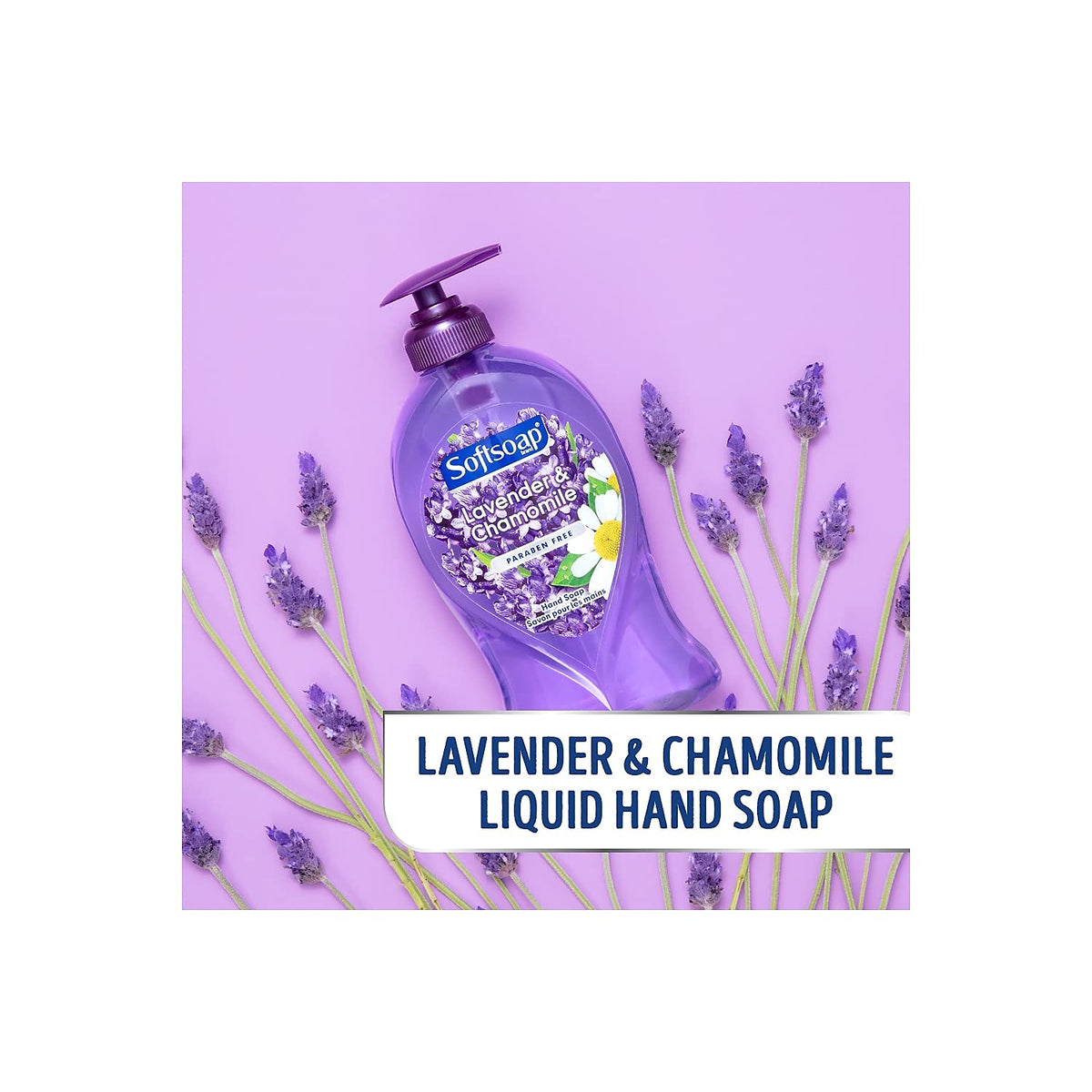 Softsoap Purple, Clear / 11.25 Fl Oz (Pack of 1) / Lavender & Chamomile Hand Wash