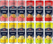 San Pellegrino Sparkling Fruit Beverages Variety Pack - 11.15 Fl Oz Cans (12 Pack)